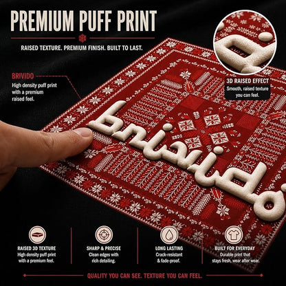 MANDALA - Premium Puff Print