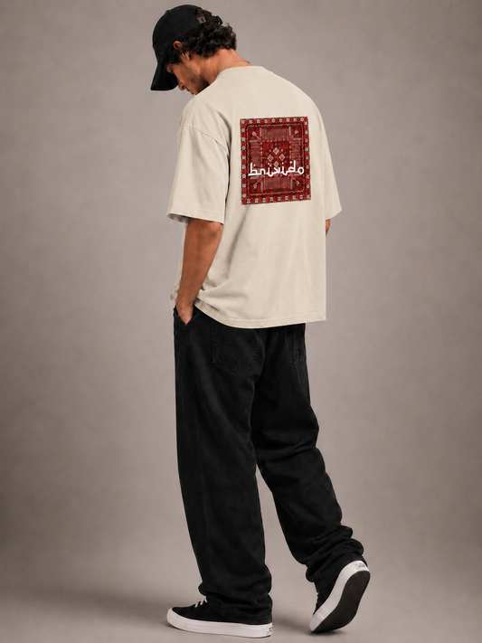 MANDALA Cream tee - photo 1