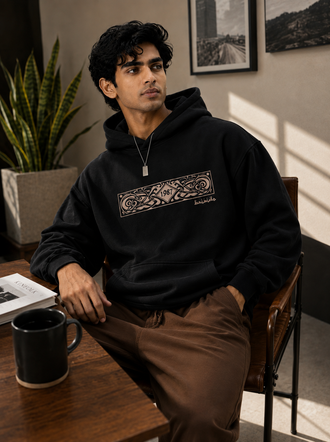 NOMAD Hoodie - Black - Image 4