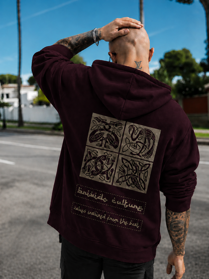 NOMAD Hoodie - Burgundy - Image 2