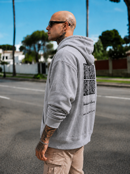 NOMAD Hoodie - Grey Melange - Image 4